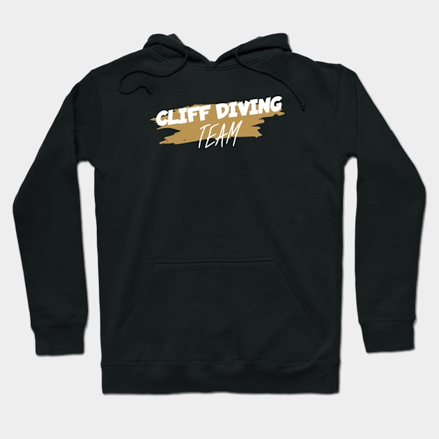 Cliff diving team Hoodie by maxcode